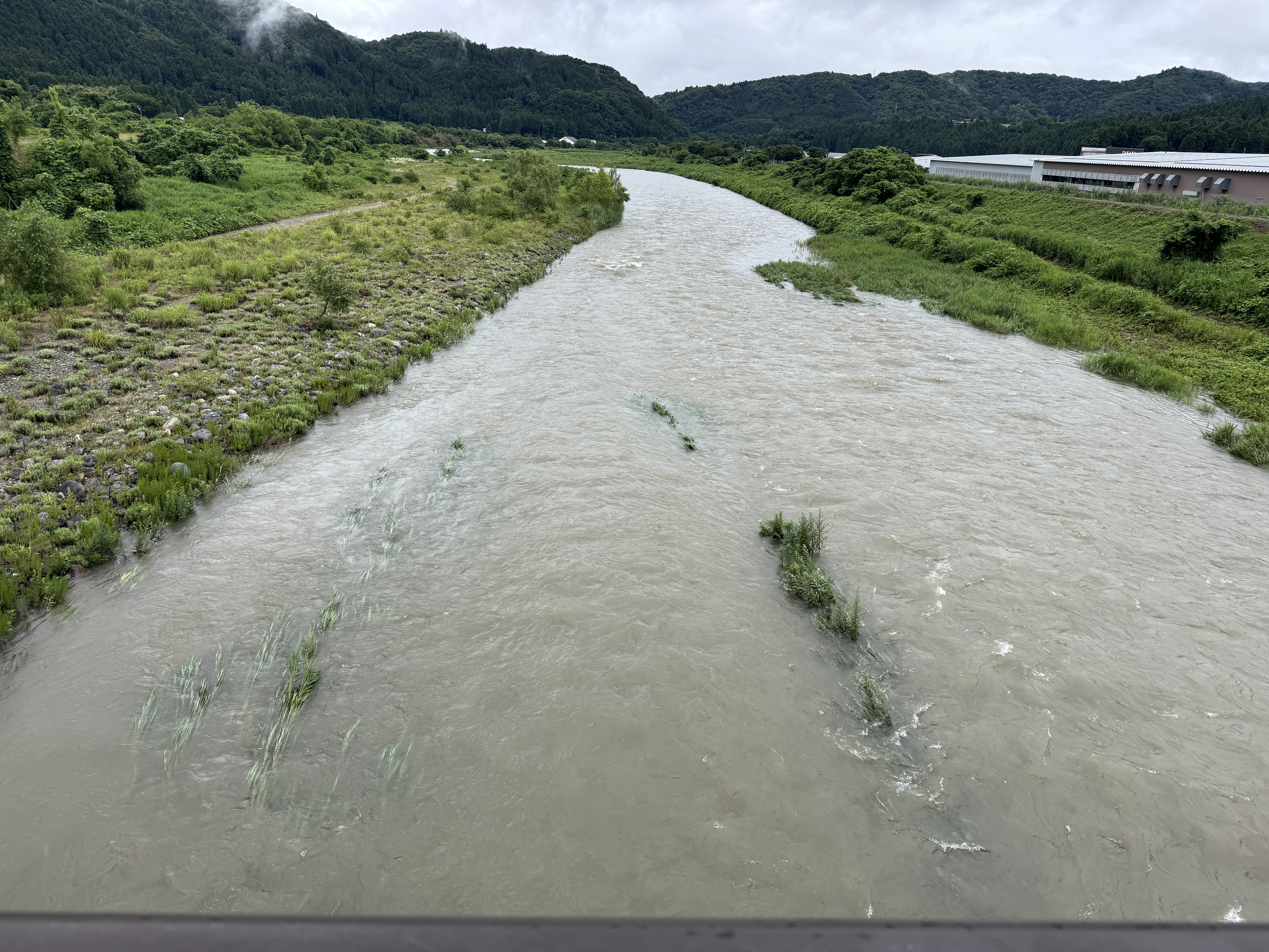 ６月２７日(土)の河川状況