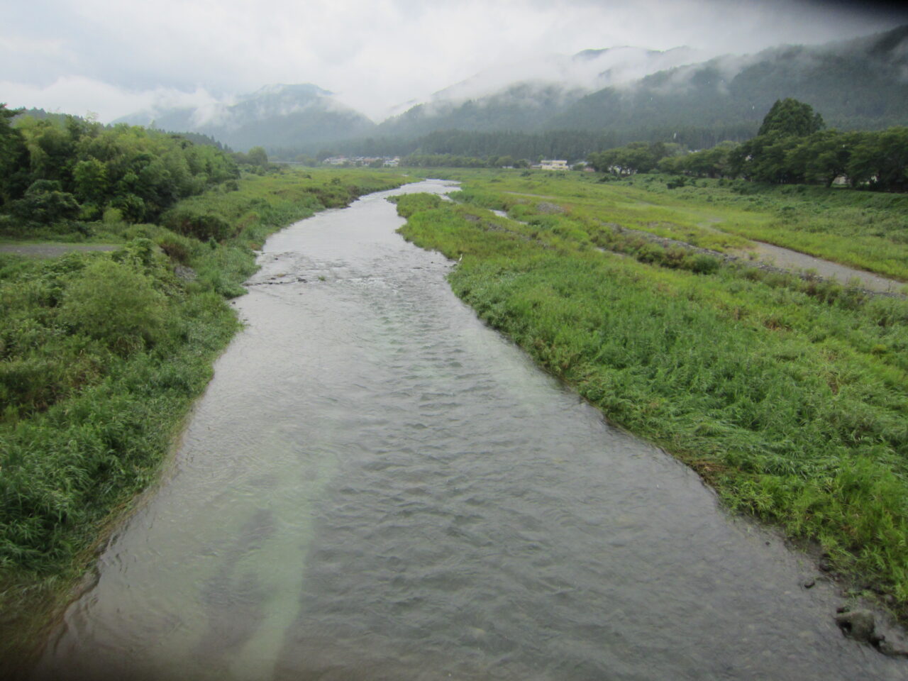 ８月２９日(土)８時30分の河川状況